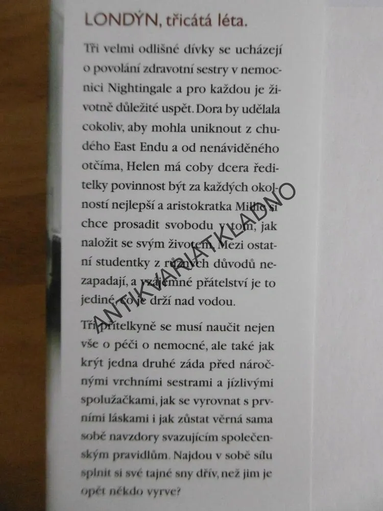 SESTŘIČKY, DONNA DOUGLASOVÁ,, **an