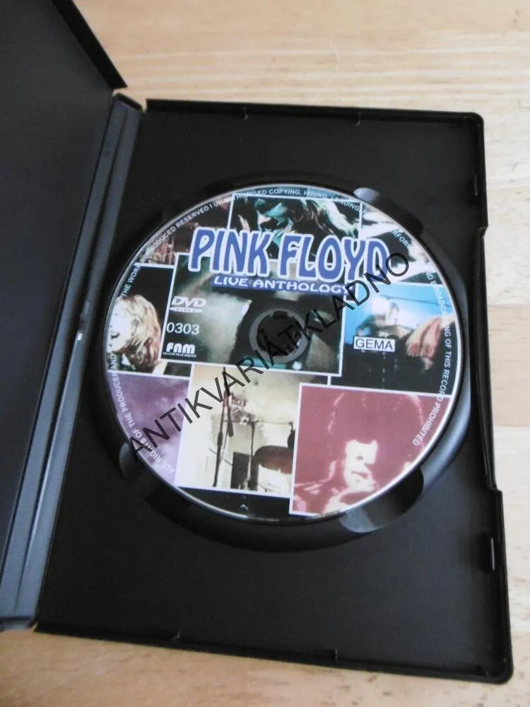 PINK FLOYD, LIVE ANTHOLOGY, DVD HUDBA