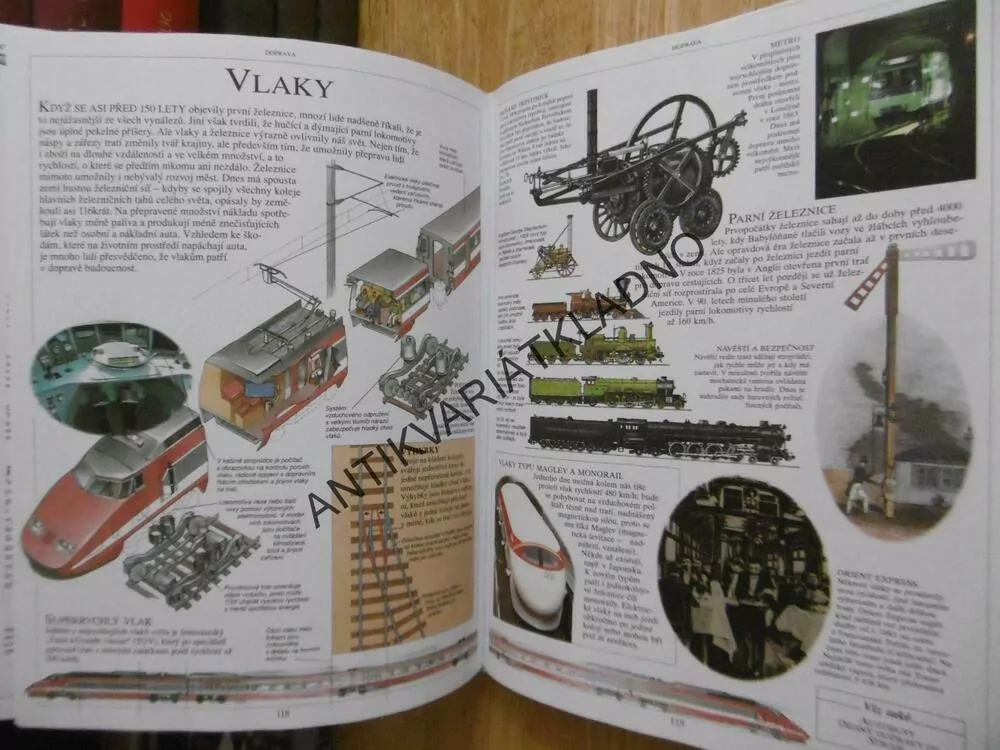 DĚTSKÁ ILUSTROVANÁ ENCYKLOPEDIE, SVĚT VĚDY A TECHNIKY, **an