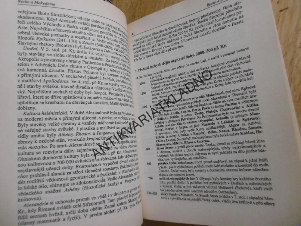 SVĚTOVÉ DĚJINY V KOSTCE, HISTORICKÁ PŘÍRUČKA, OTAKAR DORAZIL, **an