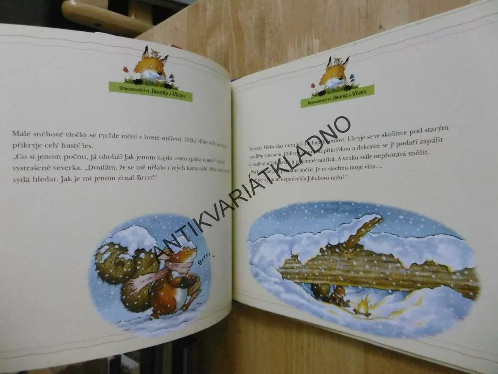 DOBRODRUŽSTVÍ JAKUBA A VĚRKY, JAK SI KDO USTELE, TAK SI LEHNE A JINÉ PŘÍBĚHY, JAKUB, VĚRKA, **an