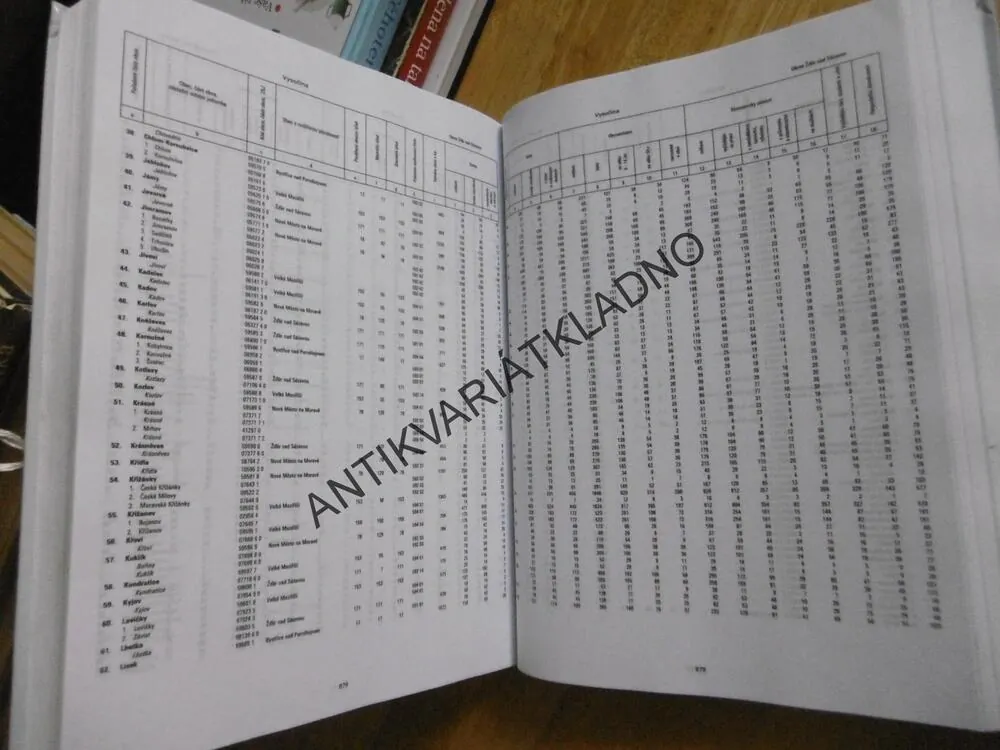 STATISTICKÝ LEXIKON OBCÍ ČESKÉ REPUBLIKY 2005, ČESKÝ STATISTICKÝ ÚŘAD, **an