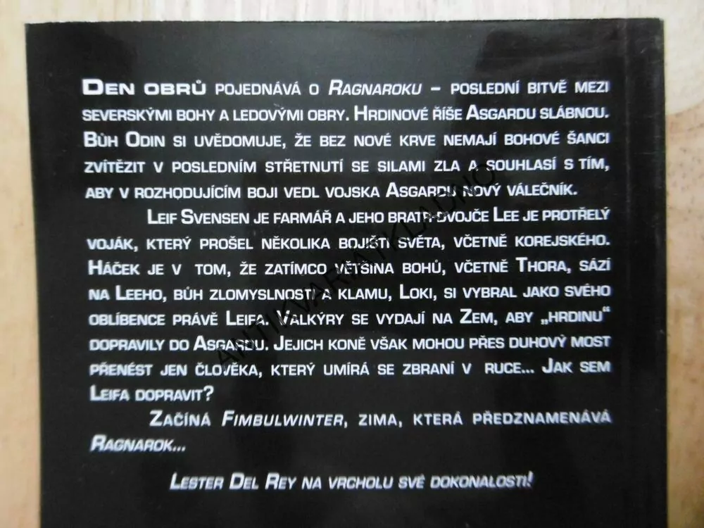 DEN OBRŮ, LESTER DEL REY, **an