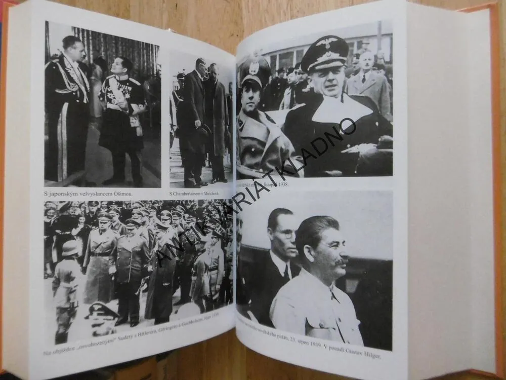 RIBBENTROP, MICHAEL BLOCH, VÁLKA, TŘETÍ ŘÍŠE, NĚMECKO, **an