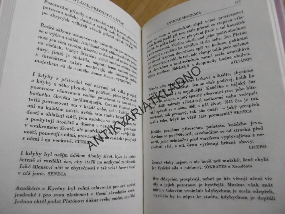 O LÁSCE, PŘÁTELSTVÍ A ŠTĚSTÍ, **an