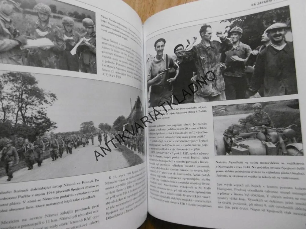 NĚMEČTÍ VÝSADKÁŘI, DĚJINY NĚMECKÝCH VÝSADKOVÝCH VOJSK, VÁLKA, **an