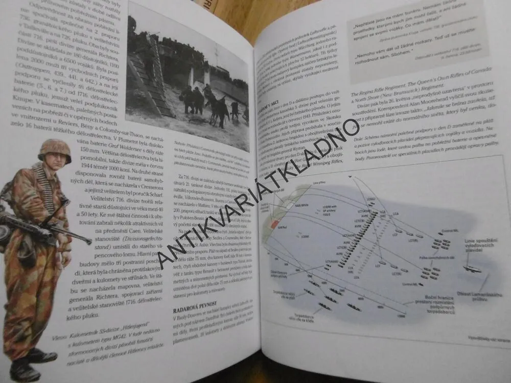 OPERACE OVERLORD, VYLODĚNÍ NORMANDIE FOWLER, VÁLKA, **an