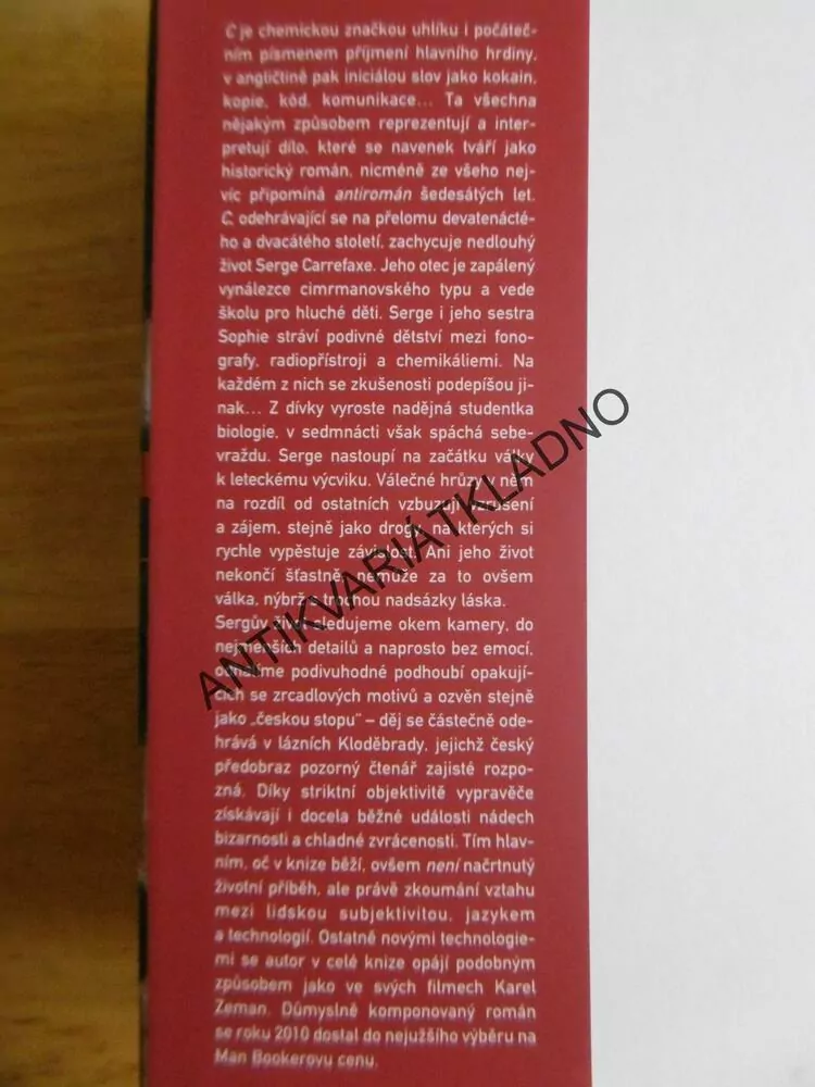 C, TOM MCCARTHY, **an