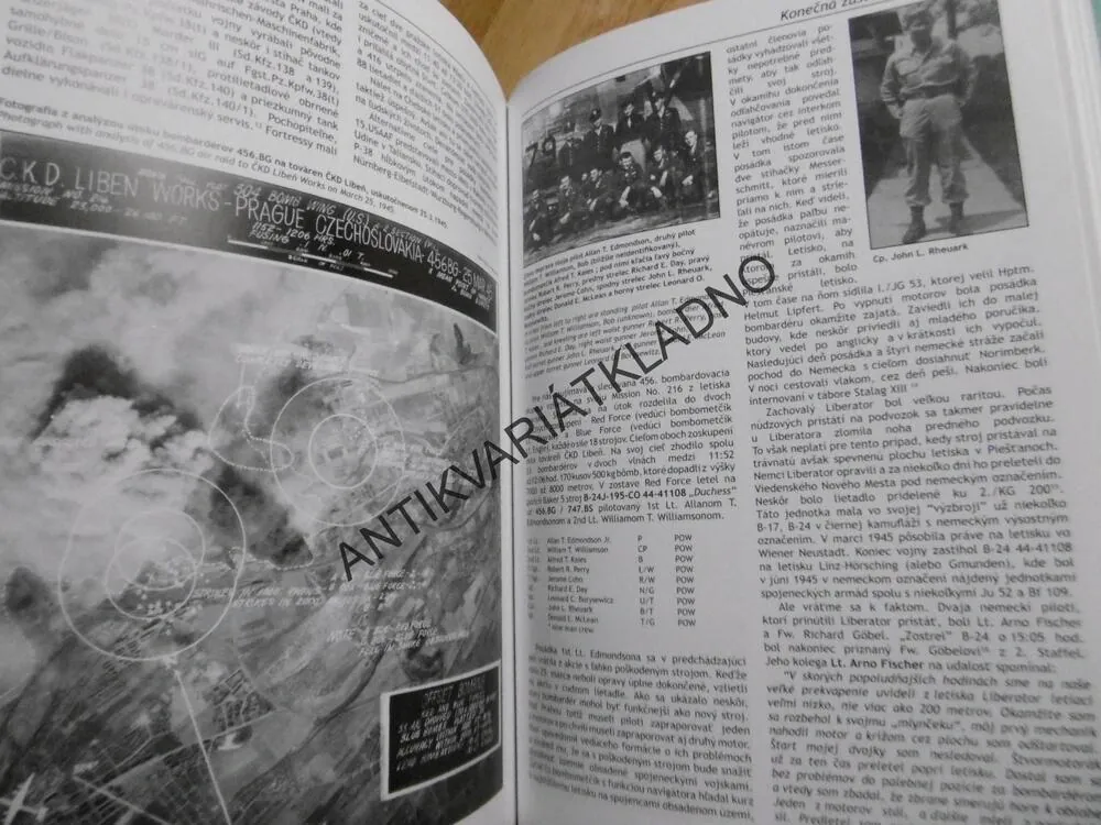 KONEČNÁ ZASTÁVKA: SLOVENSKO! LETECTVÍ, KAŠŠÁK, HRODEGH, POSÁDKA 15.USAAF, SLOVEN