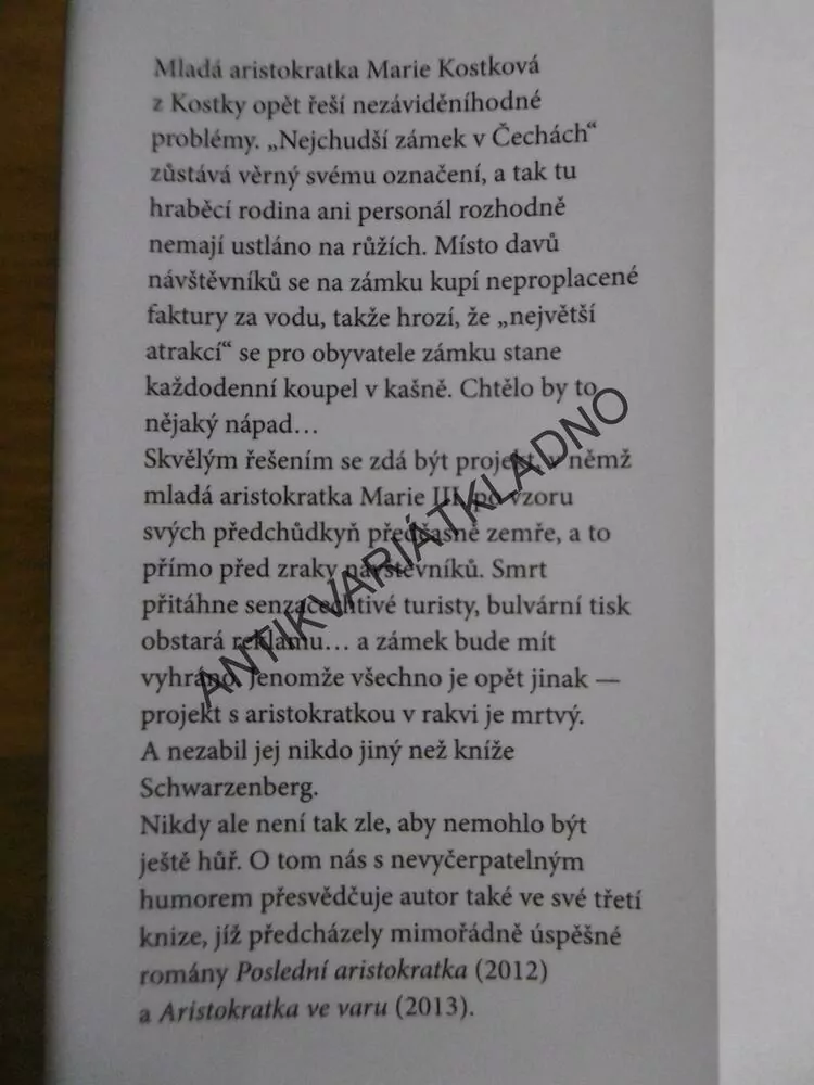 ARISTOKRATKA NA KONI, EVŽEN BOČEK, **an