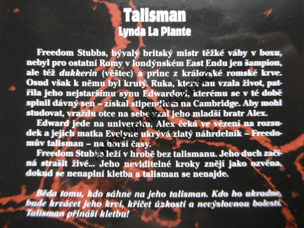 TALISMAN, LYNDA LA PLANTE, **an