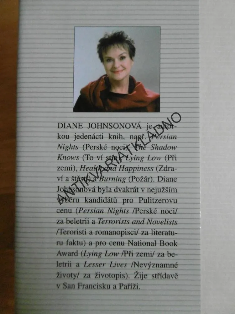 ROZVOD, DIANE JOHNSONOVÁ, **an