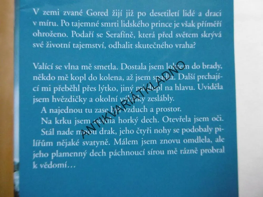 SERAFÍNA, PŘÍBĚH DRAKŮ, RACHEL HARTMAN, **an