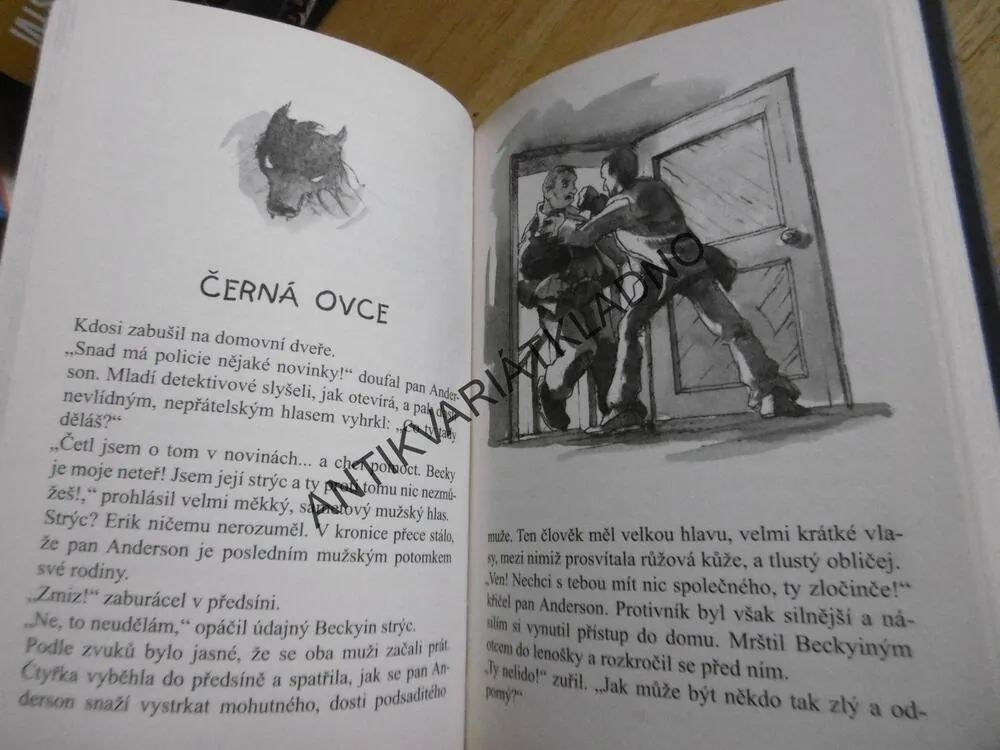 V LESE VLKODLAKŮ, ČTYŘI KAMARÁDI V AKCI, THOMAS BREZINA, **an