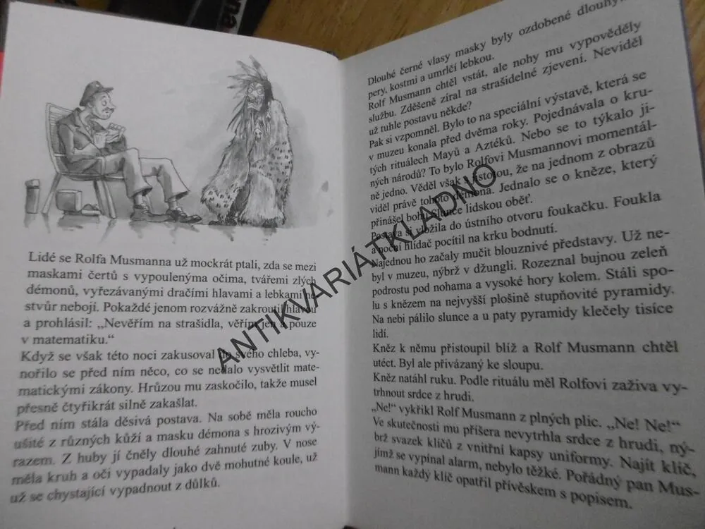 MASKA SE ZÁŘÍCÍMA OČIMA, ČTYŘI KAMARÁDI V AKCI, THOMAS BREZINA, **an