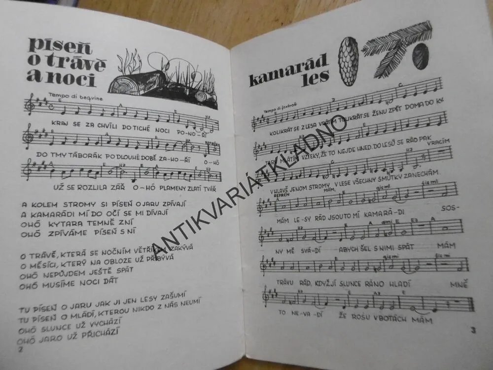 TRAMPSKÉ PÍSNIČKY WABIHO RIVOLY, ZPĚVNÍK, NOTY, TEXTY