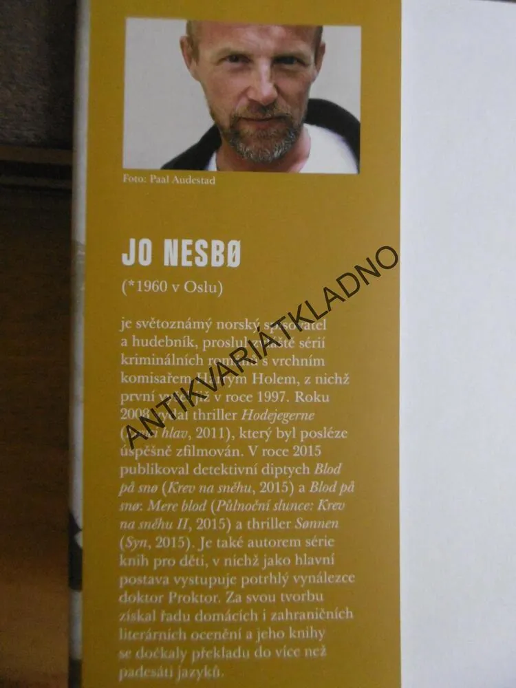 KRÁLOVSTVÍ, JO NESBO, **an