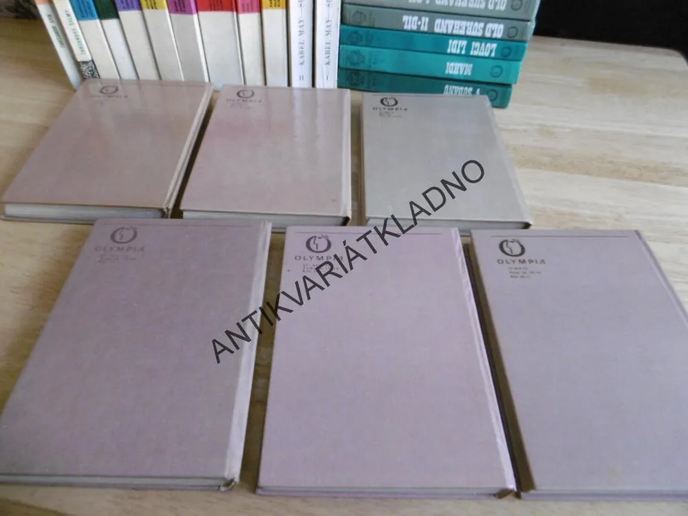 VE STÍNU PADIŠÁHA 1-6, KAREL MAY, KRUM, 1970, **an