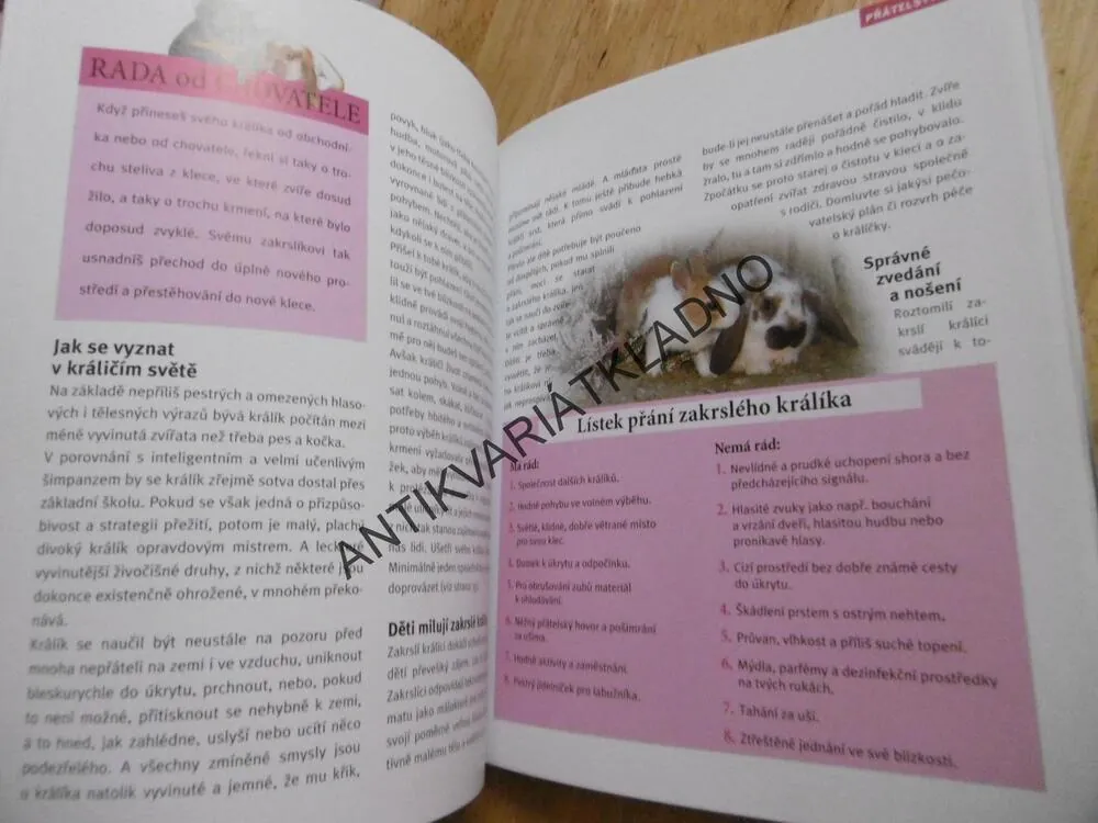 MŮJ ZAKRSLÝ KRÁLÍK A JÁ, M.WEGLEROVÁ,**an