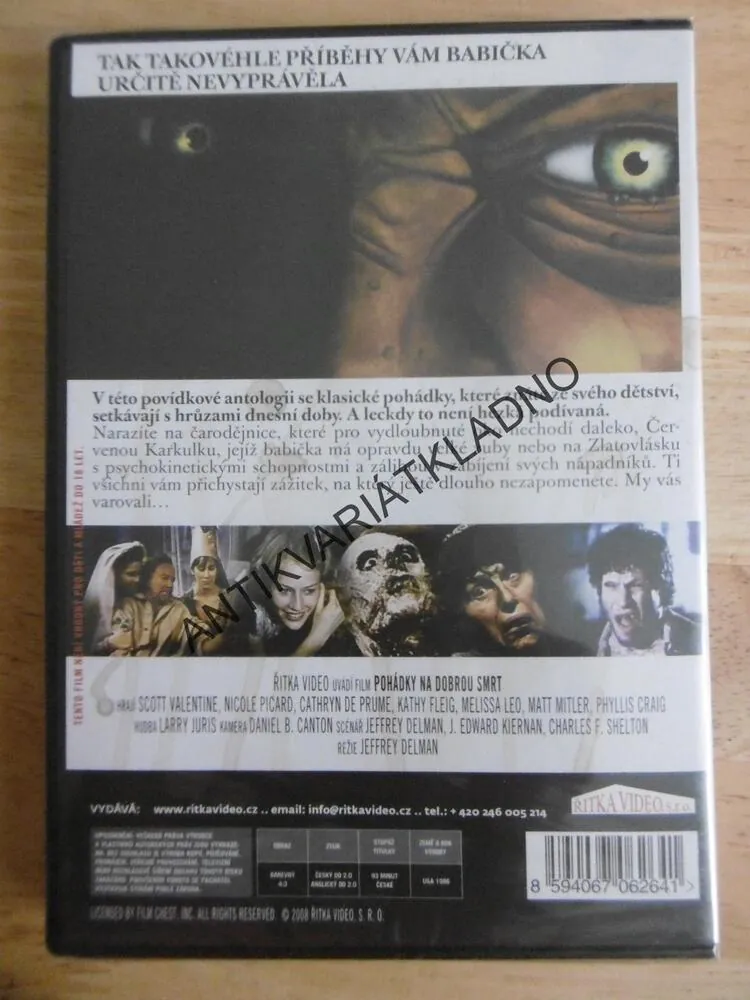 POHÁDKY NA DOBROU SMRT, DVD FILM