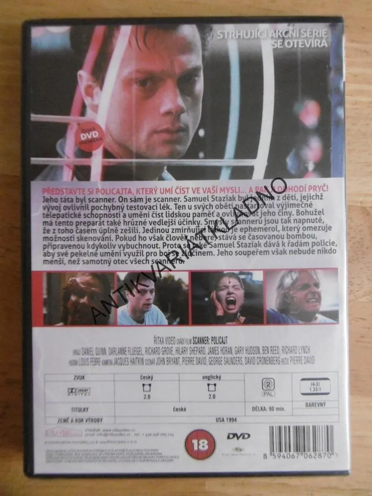 SCANNER: POLICAJT, DVD FILM