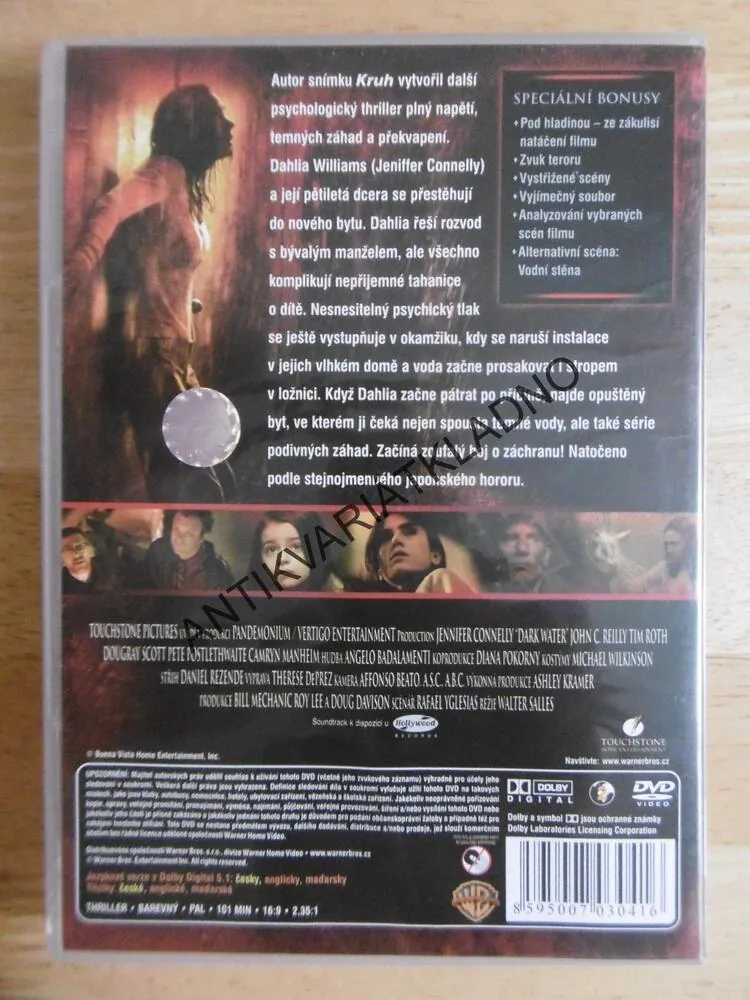 TEMNÉ VODY, DVD FILM