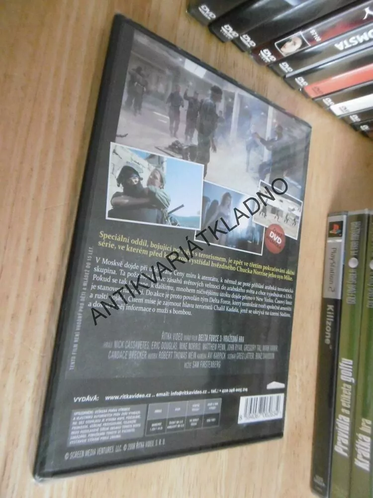 DELTA FORCE 3: VRAŽEDNÁ HRA, DVD FILM