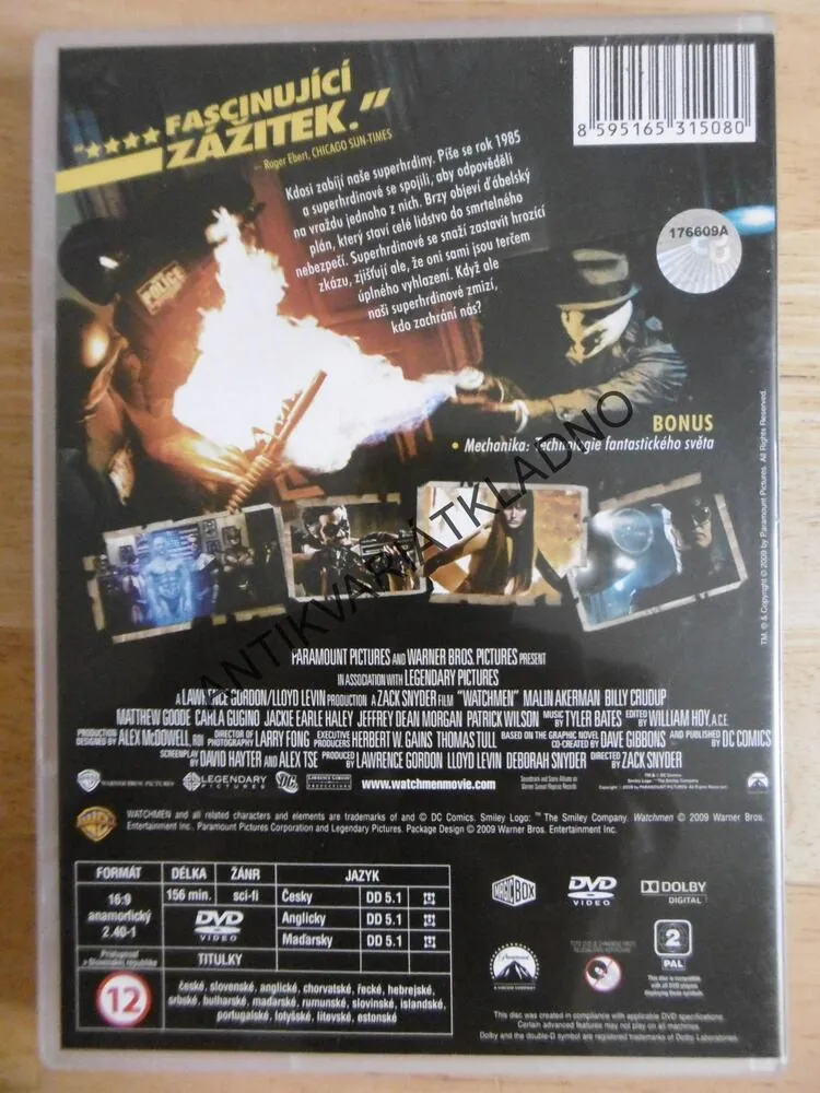 STRÁŽCI, DVD FILM