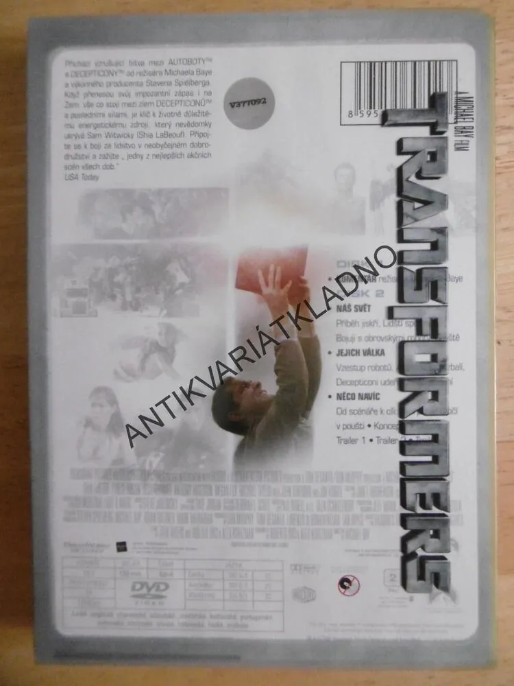TRANSFORMERS, DVD FILM