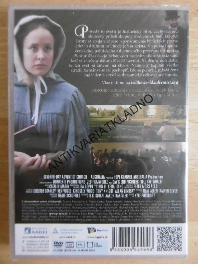 POVEDZ TO SVETU, DVD FILM
