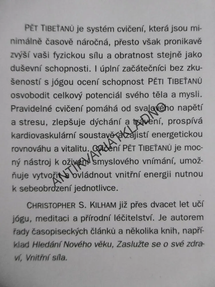 PĚT TIBEŤANŮ, CHRISTOPHER S. KILHAM, **an