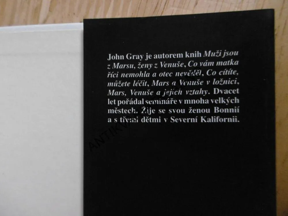 MARS A VENUŠE V LOŽNICI, JOHN GRAY, **an