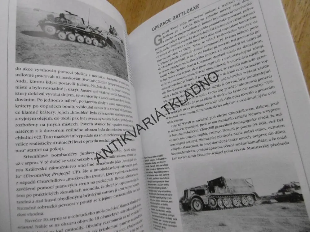 TOBRUK 1941, VELKÉ BITVY HISTORIE 17, VÁLKA, **an