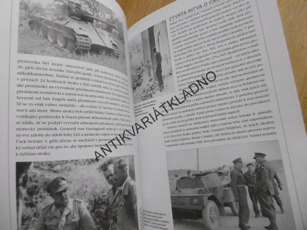 MONTE CASSINO 1944, VELKÉ BITVY HISTORIE 30, VÁLKA, **an