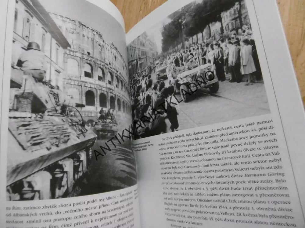 ANZIO 1944, OBLEŽENÉ PŘEDMOSTÍ, VELKÉ BITVY HISTORIE 45, VÁLKA, **an