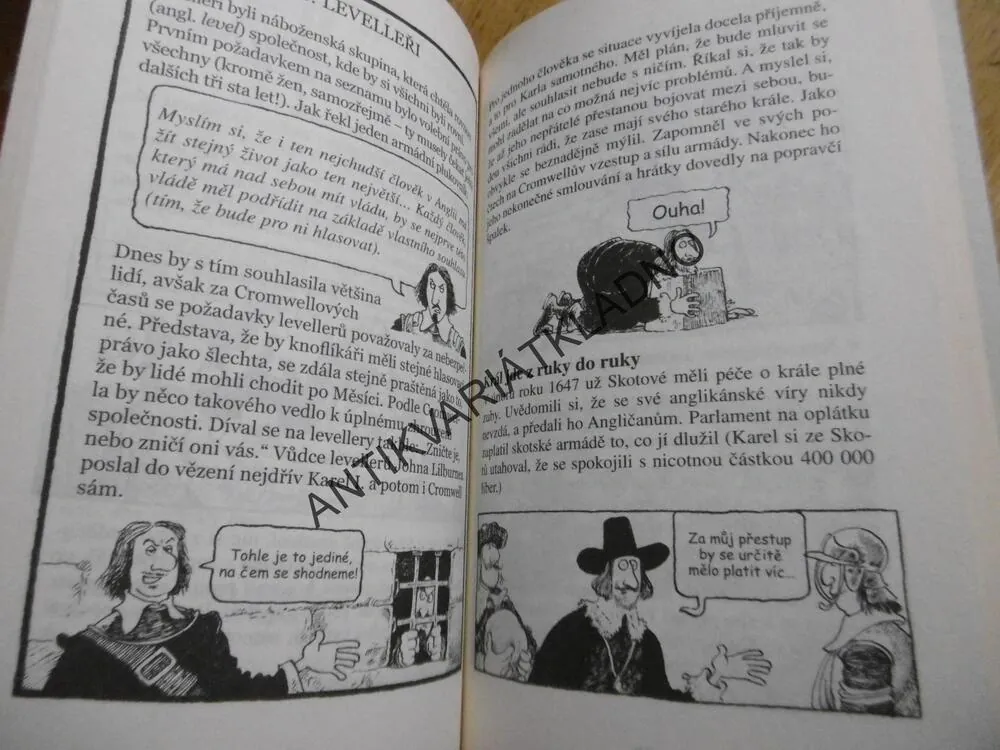 OLIVER CROMWELL A JEHO BRADAVICE, DRAZÍ ZESNULÍ, ALAN MACDONALD, PHILIP REEVE, **an
