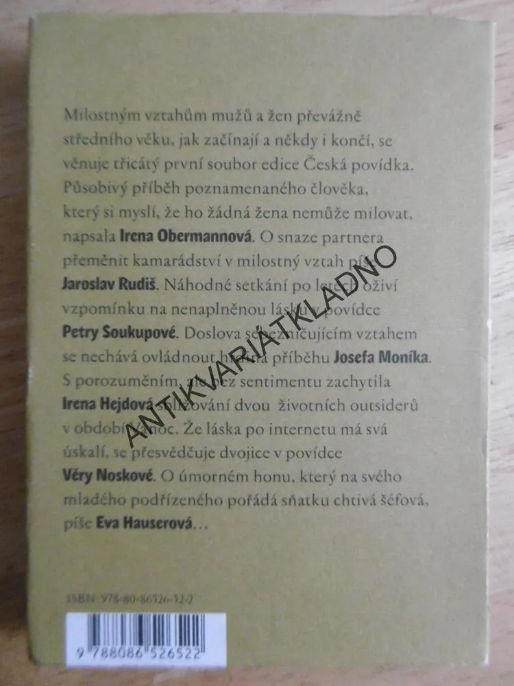 LÁSKA A ČAS, POVÍDKY, **an