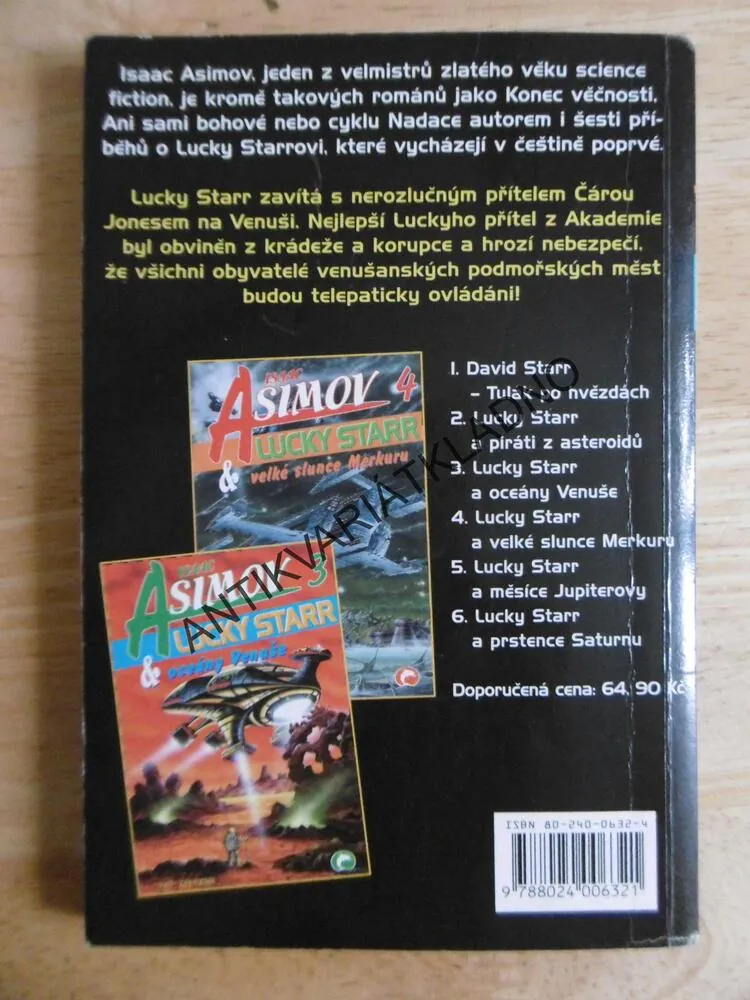 LUCKY STARR A OCEÁNY VENUŠE, ISAAC ASIMOV, **an