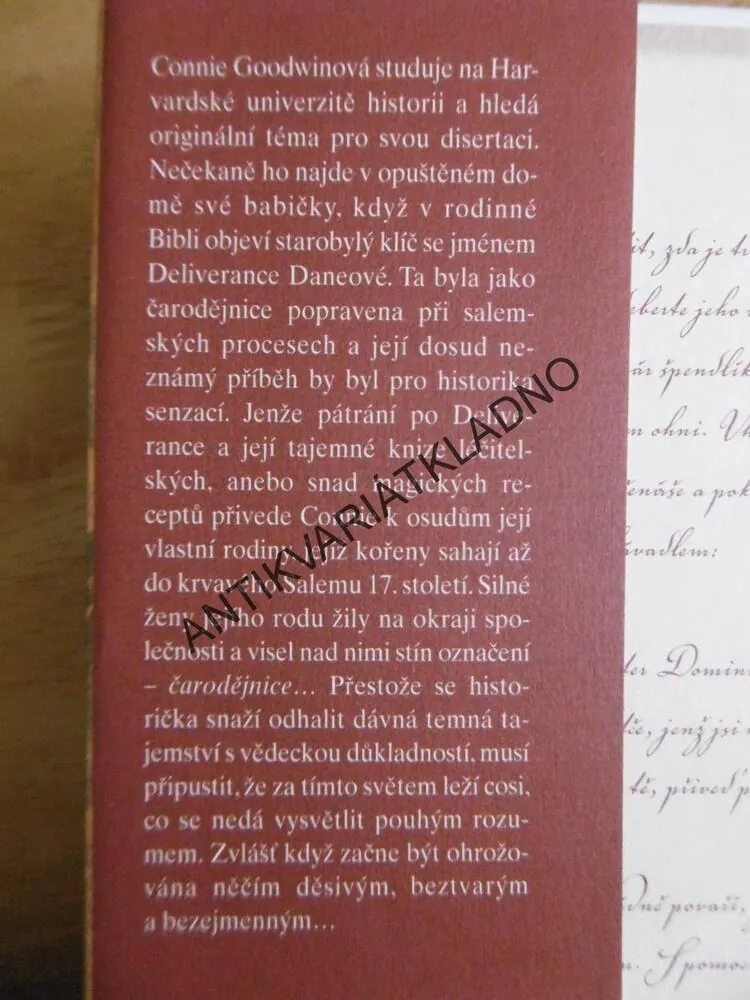 LEXIKON LEKTVARŮ PANÍ DANEOVÉ, KATHERNE HOWEOVÁ, **an
