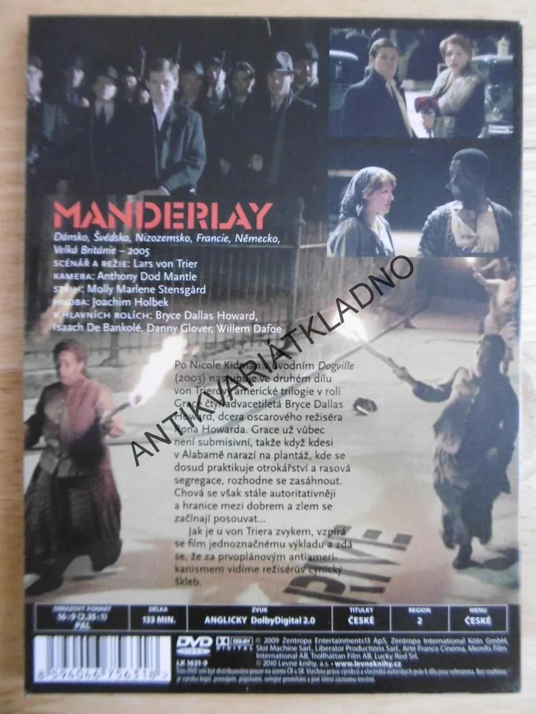 MANDERLAY, DVD FILM