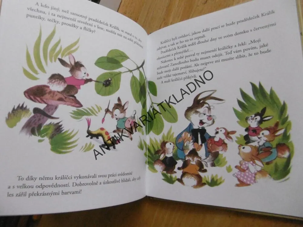 KRÁLIČÍ DĚDEČEK Z KRÁLÍKOVA, WALT DISNEY, ZLATÁ SBÍRKA POHÁDEK, **an