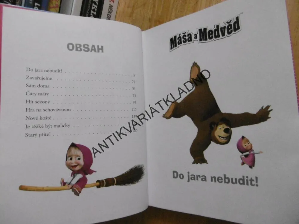 MÁŠA A MEDVĚD, NEJKRÁSNĚJŠÍ KOLEKCE PŘÍBĚHŮ, **an