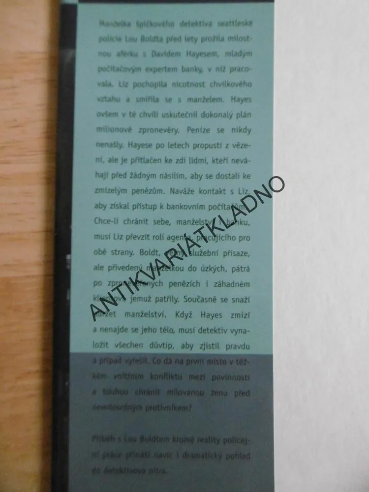STARÉ HŘÍCHY, RIDLEY PEARSON, **an