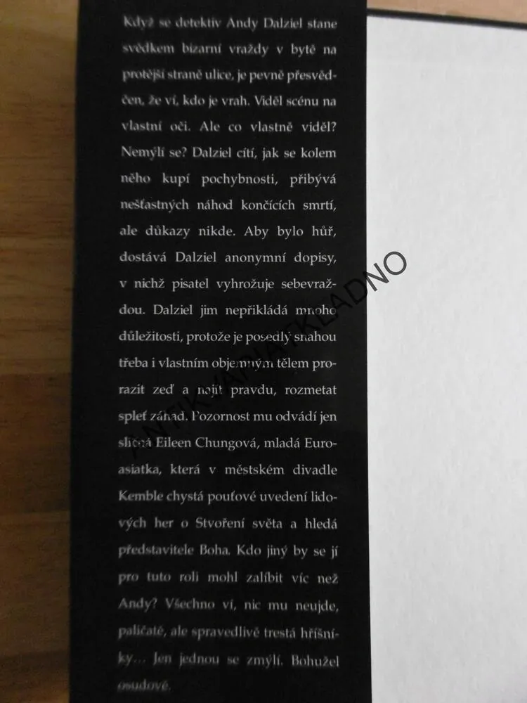 KOSTI A MLČENÍ, REGINALD HILL, **an