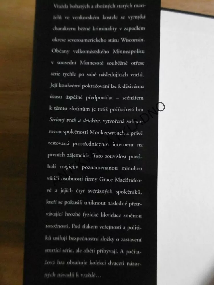 CHCEŠ HRÁT?, P. J. TRACY, **an