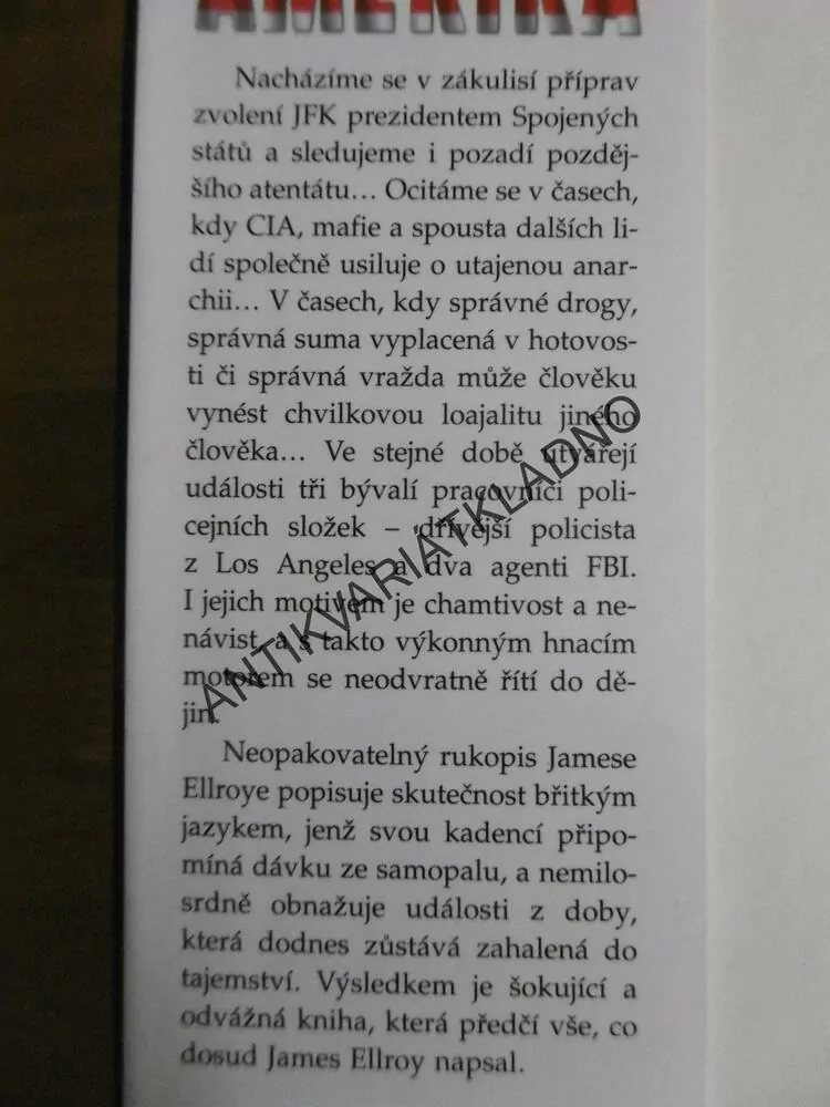 BULVÁRNÍ AMERIKA, JAMES ELLROY, **an