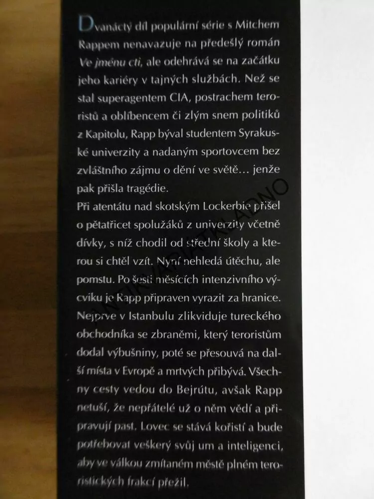 AMERICKÝ ZABIJÁK, VINCE FLYNN, **an