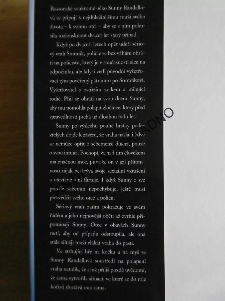 DROBNÉ MINCE, ROBERT B. PARKER, **an