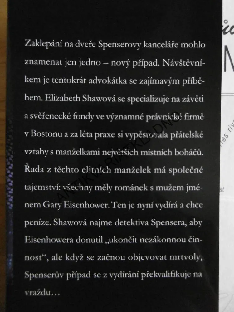 MĚSTO NEŘESTI, ROBERT B. PARKER, **an