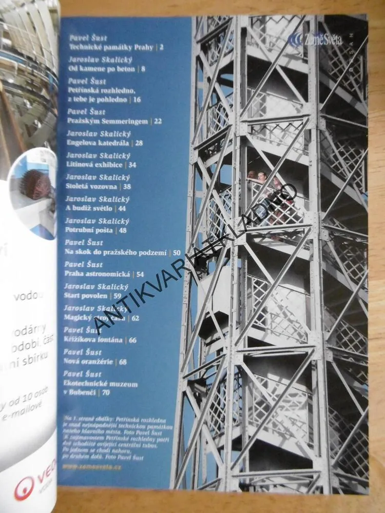 ZEMĚ SVĚTA, PRAHA TECHNICKÉ PAMÁTKY, 8/2009